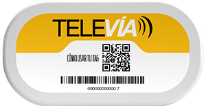 Tag rígido de Televía