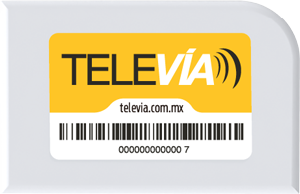 Tag rígido de Televía